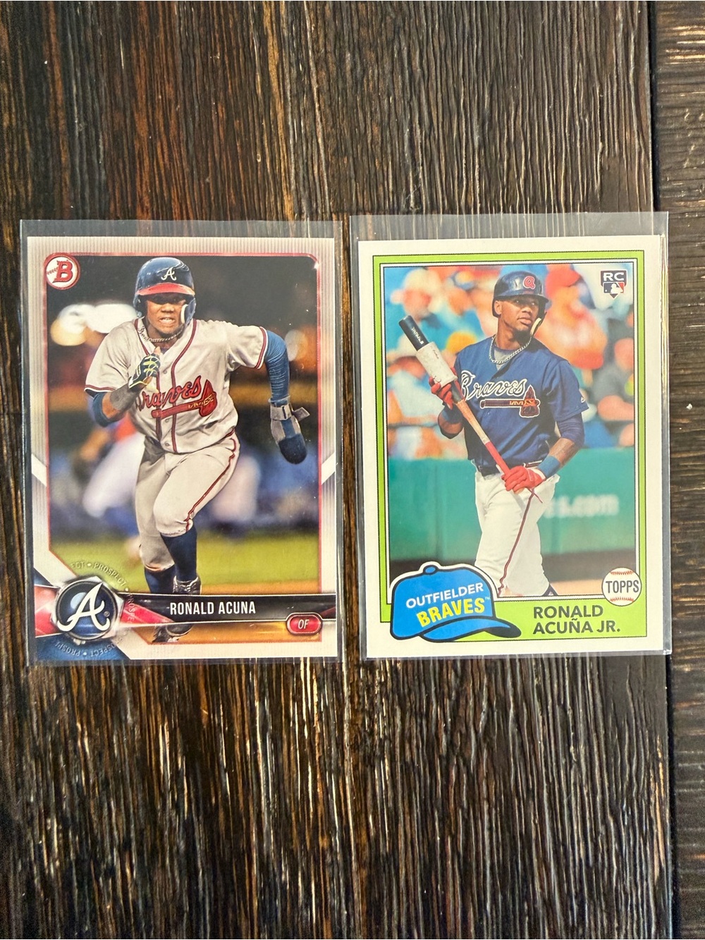 Ronald Acuna Jr Rookie cards